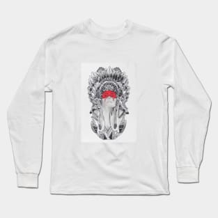 Red Indian Long Sleeve T-Shirt